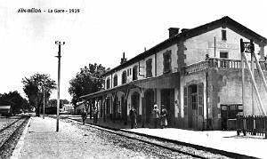 AIN-BEIDA - GARE - 1919